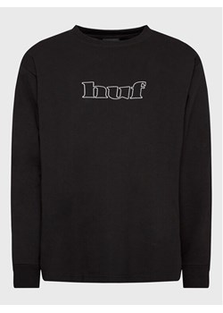 HUF Longsleeve Certificate TS01932 Czarny Regular Fit ze sklepu MODIVO w kategorii T-shirty męskie - zdjęcie 181047886