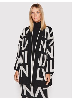 Liviana Conti Kardigan F2WC40 Czarny Relaxed Fit ze sklepu MODIVO w kategorii Swetry damskie - zdjęcie 181048075