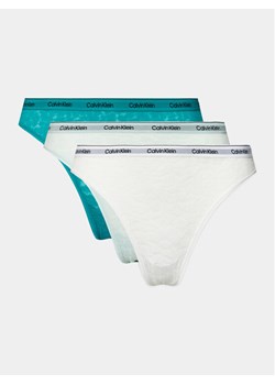 Calvin Klein Underwear Komplet 3 par fig klasycznych 000QD5069E Kolorowy ze sklepu MODIVO w kategorii Majtki damskie - zdjęcie 181048115