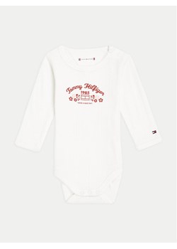Tommy Hilfiger Body dziecięce KN0KN01896 Biały ze sklepu MODIVO w kategorii Body niemowlęce - zdjęcie 181048127