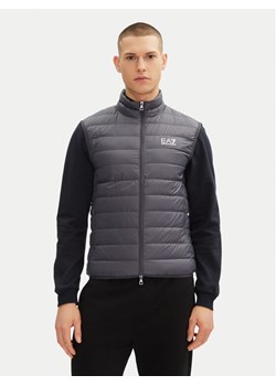 EA7 Emporio Armani Kamizelka 8NPQ06 PNGPZ U8115 Szary Regular Fit ze sklepu MODIVO w kategorii Kamizelki męskie - zdjęcie 181048218
