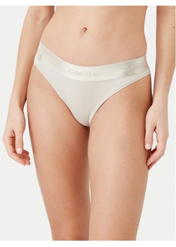 Calvin Klein Underwear Figi klasyczne 000QF7999E Beżowy ze sklepu MODIVO w kategorii Majtki damskie - zdjęcie 181048336