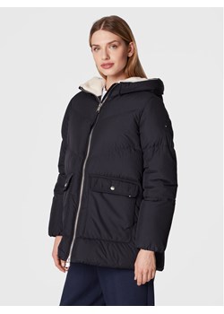 Tommy Hilfiger Kurtka zimowa Chevron Sorona WW0WW36211 Granatowy Relaxed Fit ze sklepu MODIVO w kategorii Kurtki damskie - zdjęcie 181048346