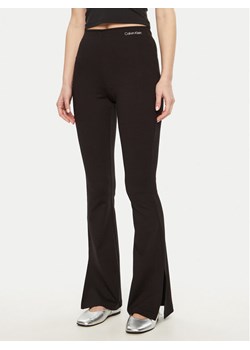 Calvin Klein Jeans Legginsy Milano J20J225089 Czarny Slim Fit ze sklepu MODIVO w kategorii Spodnie damskie - zdjęcie 181048406