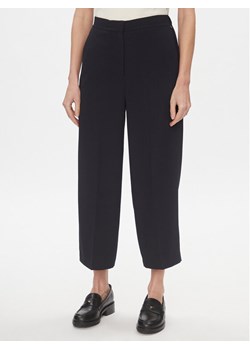 Tommy Hilfiger Spodnie materiałowe WW0WW41908 Granatowy Wide Leg ze sklepu MODIVO w kategorii Spodnie damskie - zdjęcie 181048637