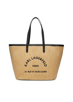 KARL LAGERFELD Torebka A2W30245 Beżowy ze sklepu MODIVO w kategorii Torby Shopper bag - zdjęcie 181048739