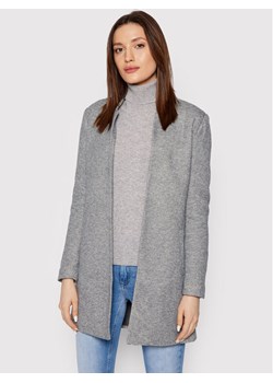 ONLY Płaszcz przejściowy Soho 15149366 Szary Regular Fit ze sklepu MODIVO w kategorii Płaszcze damskie - zdjęcie 181048778