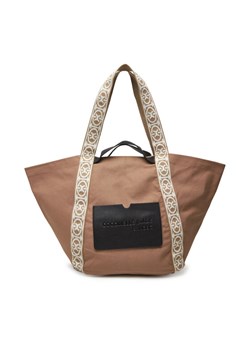 Coccinelle Torebka SXG C-Bounce Canvas E1 SXG 11 01 01 Brązowy ze sklepu MODIVO w kategorii Torby Shopper bag - zdjęcie 181048787