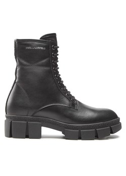 KARL LAGERFELD Botki KL43250 Czarny ze sklepu MODIVO w kategorii Workery damskie - zdjęcie 181048827