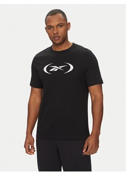 Reebok T-Shirt 100214159 Czarny Regular Fit ze sklepu MODIVO w kategorii T-shirty męskie - zdjęcie 181048888