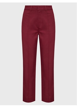 Brixton Spodnie materiałowe Retro 04293 Bordowy Regular Fit ze sklepu MODIVO w kategorii Spodnie damskie - zdjęcie 181048908