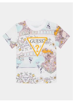 Guess T-Shirt N4GI23 K8HM3 Kolorowy Regular Fit ze sklepu MODIVO w kategorii Bluzki dziewczęce - zdjęcie 181048949