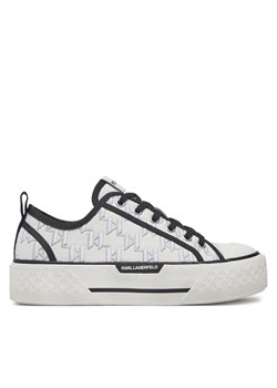 KARL LAGERFELD Trampki Kampus Max III KL60615 Biały ze sklepu MODIVO w kategorii Trampki damskie - zdjęcie 181049076
