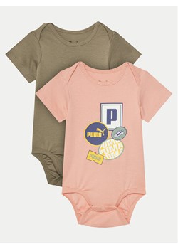 Puma Komplet 2 par body dziecięcych Minicats 686290 Kolorowy ze sklepu MODIVO w kategorii Odzież dla niemowląt - zdjęcie 181049315