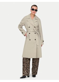 ONLY Trencz Leja 15336402 Beżowy Regular Fit ze sklepu MODIVO w kategorii Płaszcze damskie - zdjęcie 181049416