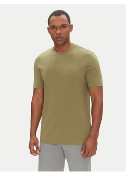 BOSS T-Shirt Thompson 01 50468347 Zielony Regular Fit ze sklepu MODIVO w kategorii T-shirty męskie - zdjęcie 181049439