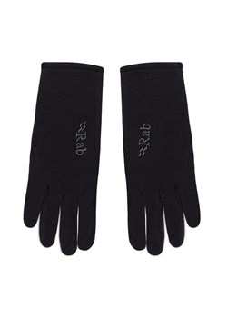 Rab Rękawiczki Damskie Power Stretch Pro Gloves QAG-48 Czarny ze sklepu MODIVO w kategorii Rękawiczki damskie - zdjęcie 181049529