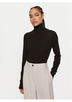 Calvin Klein Golf K20K207449 Czarny Regular Fit ze sklepu MODIVO w kategorii Swetry damskie - zdjęcie 181049558