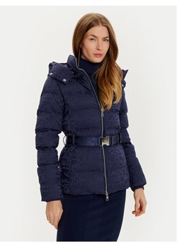 Elisabetta Franchi Kurtka przejściowa PI-70D-46E2-V300 Granatowy Regular Fit ze sklepu MODIVO w kategorii Kurtki damskie - zdjęcie 181049589