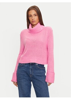 Brave Soul Golf LK-248CAPITSOPK Różowy Loose Fit ze sklepu MODIVO w kategorii Swetry damskie - zdjęcie 181049605