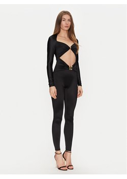 Elisabetta Franchi Kombinezon TU-043-51E2-V500 Czarny Slim Fit ze sklepu MODIVO w kategorii Kombinezony damskie - zdjęcie 181049638