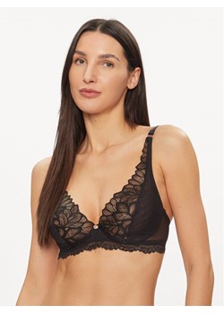 Wonderbra Biustonosz z fiszbiną WB000ARH Czarny ze sklepu MODIVO w kategorii Biustonosze - zdjęcie 181049809