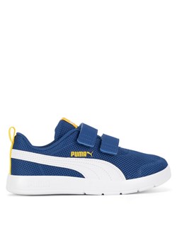 Puma Sneakersy COURTFLEX V3 MESH PS 39808505 Niebieski ze sklepu MODIVO w kategorii Buty sportowe dziecięce - zdjęcie 181049848
