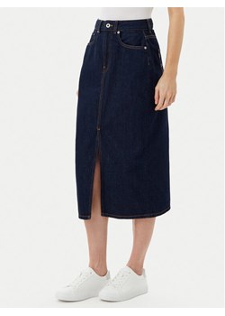 Pepe Jeans Spódnica jeansowa PL901186 Niebieski Regular Fit ze sklepu MODIVO w kategorii Spódnice - zdjęcie 181049868