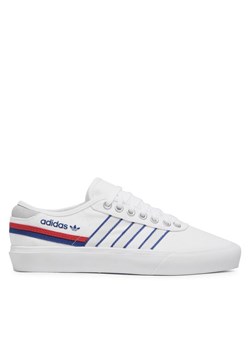 adidas Sneakersy Delpala FV0639 Biały ze sklepu MODIVO w kategorii Trampki męskie - zdjęcie 181049869