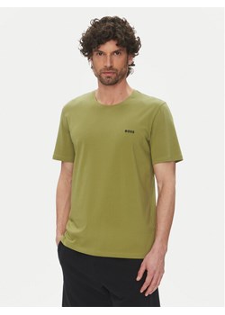 BOSS T-Shirt Mix&Match 50515312 Zielony Regular Fit ze sklepu MODIVO w kategorii T-shirty męskie - zdjęcie 181049907