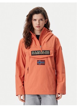 Napapijri Kurtka anorak Rainforest NP0A4G7F Pomarańczowy Regular Fit ze sklepu MODIVO w kategorii Kurtki damskie - zdjęcie 181049909