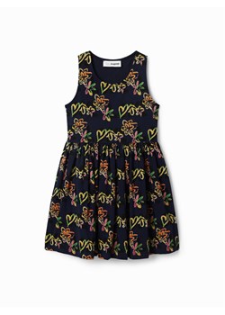 Desigual Sukienka codzienna 23SGVK11 Granatowy Regular Fit ze sklepu MODIVO w kategorii Sukienki dziewczęce - zdjęcie 181049958