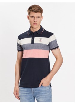 INDICODE Polo Halls 40-937 Granatowy Regular Fit ze sklepu MODIVO w kategorii T-shirty męskie - zdjęcie 181050007
