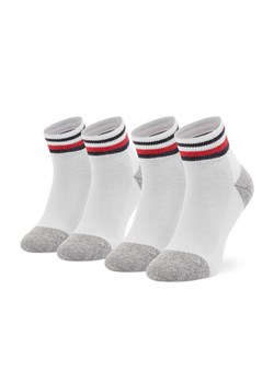 Tommy Hilfiger Zestaw 2 par wysokich skarpet dziecięcych 100001501 Biały ze sklepu MODIVO w kategorii Skarpetki dziecięce - zdjęcie 181050059