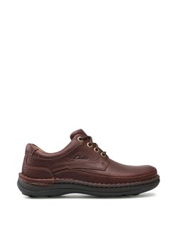 Clarks Półbuty Nature Three 203390057 Brązowy ze sklepu MODIVO w kategorii Półbuty męskie - zdjęcie 181050147