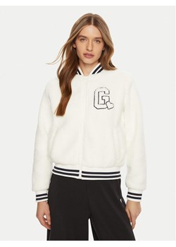 Guess Kurtka bomber V5RL06 KCPC2 Biały Regular Fit ze sklepu MODIVO w kategorii Kurtki damskie - zdjęcie 181050275