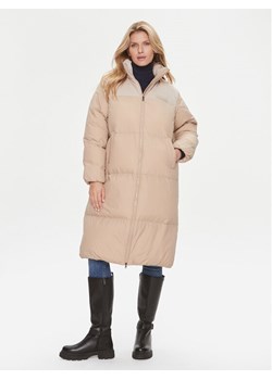 Tommy Hilfiger Kurtka zimowa New York WW0WW39749 Beżowy Relaxed Fit ze sklepu MODIVO w kategorii Kurtki damskie - zdjęcie 181050278