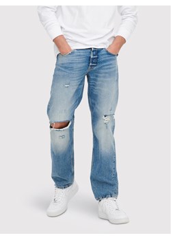 Only & Sons Jeansy Edge 22024067 Niebieski Loose Fit ze sklepu MODIVO w kategorii Jeansy męskie - zdjęcie 181050285
