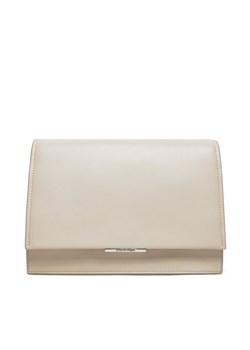 Calvin Klein Torebka Ck Linear Shoulder Bag K60K612158 Écru ze sklepu MODIVO w kategorii Kopertówki - zdjęcie 181050315
