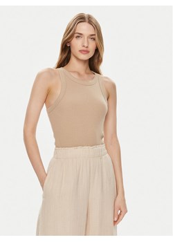 Gap Top 878220-04 Beżowy Regular Fit ze sklepu MODIVO w kategorii Bluzki damskie - zdjęcie 181050505