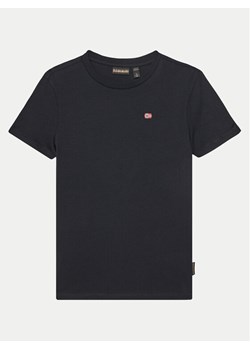Napapijri T-Shirt Salis SS 2 NP0A4GEH0411 D Czarny Regular Fit ze sklepu MODIVO w kategorii T-shirty chłopięce - zdjęcie 181050648