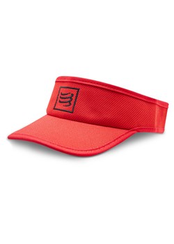 Compressport Daszek Visor CU00054B Czerwony ze sklepu MODIVO w kategorii Czapki z daszkiem męskie - zdjęcie 181050666