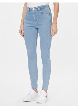 Tommy Jeans Jeansy Sylvia DW0DW17110 Niebieski Skinny Fit ze sklepu MODIVO w kategorii Jeansy damskie - zdjęcie 181050717