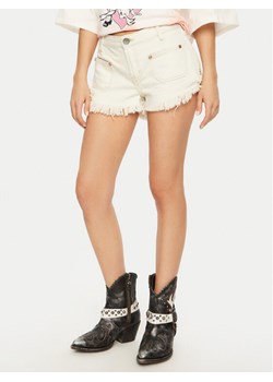 One Teaspoon Szorty jeansowe Retro Dukes 26801 Écru Regular Fit ze sklepu MODIVO w kategorii Szorty - zdjęcie 181050757