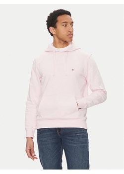 Tommy Hilfiger Bluza Essential MW0MW37235 Różowy Regular Fit ze sklepu MODIVO w kategorii Bluzy męskie - zdjęcie 181050789