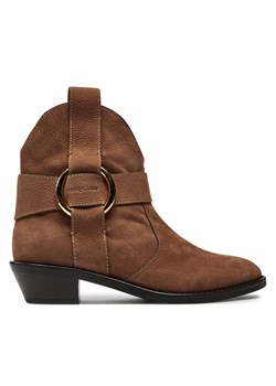 See By Chloé Kowbojki New Ring SB43000A Brązowy ze sklepu MODIVO w kategorii Botki - zdjęcie 181050829