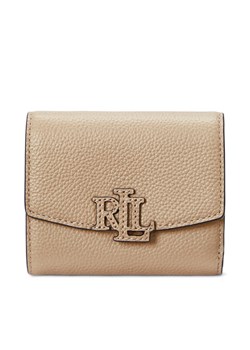LAUREN RALPH LAUREN Mały Portfel Damski Cameryn 432966782005 Beżowy ze sklepu MODIVO w kategorii Portfele damskie - zdjęcie 181050885