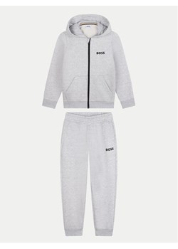 Boss Dres J51136 S Szary Regular Fit ze sklepu MODIVO w kategorii Dresy chłopięce - zdjęcie 181050937