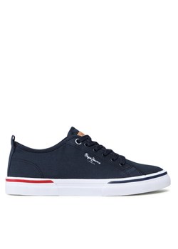 Pepe Jeans Tenisówki Kenton Smart 22 PMS30811 Granatowy - id: 0000300294673 - marki Pepe Jeans - 181050949 Pepe Jeans Tenisówki Kenton Smart 22 PMS30811 Granatowy ze sklepu MODIVO w kategorii Trampki męskie - zdjęcie 181050949