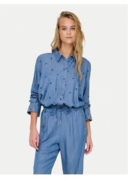 ONLY Koszula New Grace 15337926 Niebieski Loose Fit ze sklepu MODIVO w kategorii Koszule damskie - zdjęcie 181050999